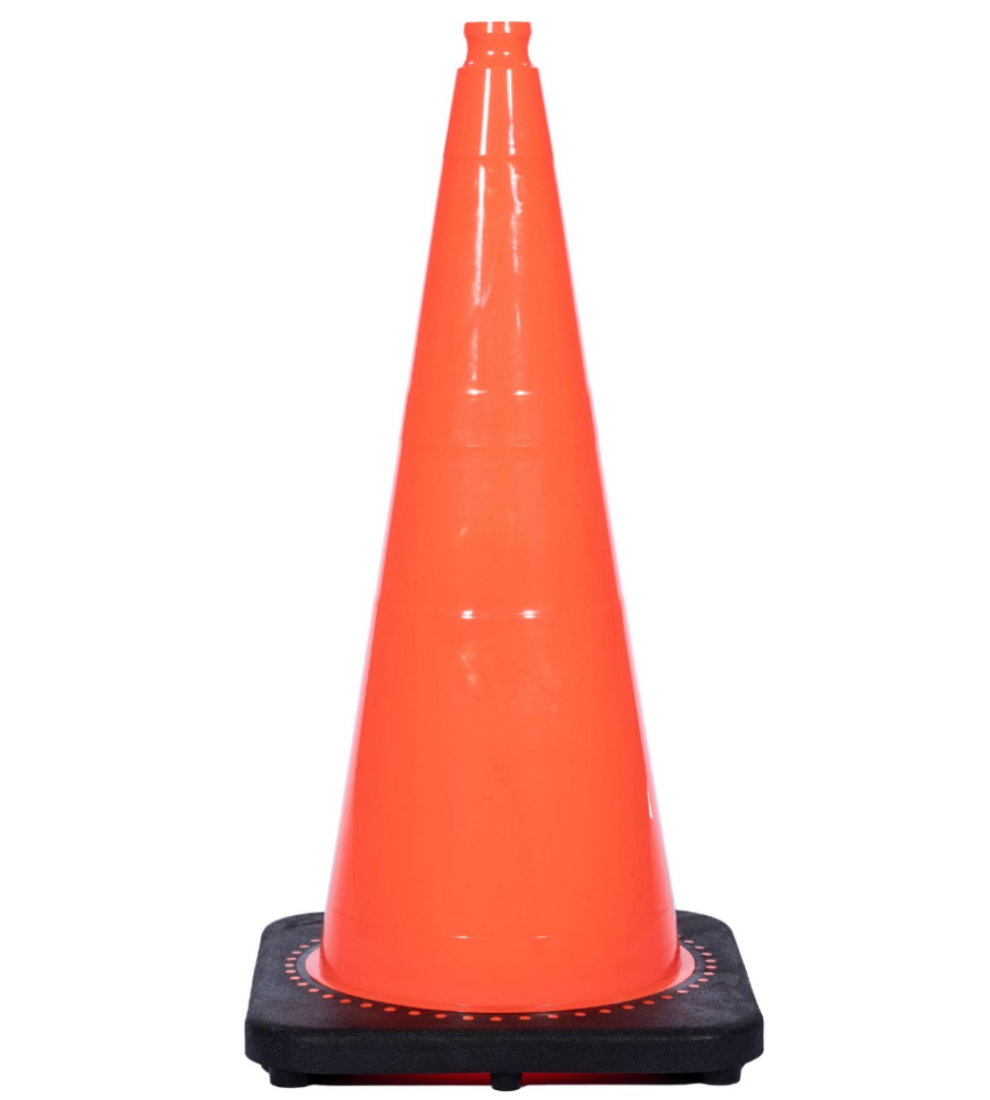 28" Traffic Cones - Reflective and Plain
