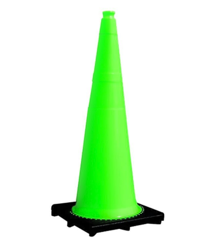 36" Traffic Cones - Reflective and Plain