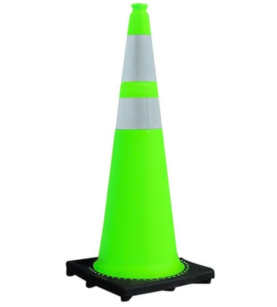 36" Traffic Cones - Reflective and Plain