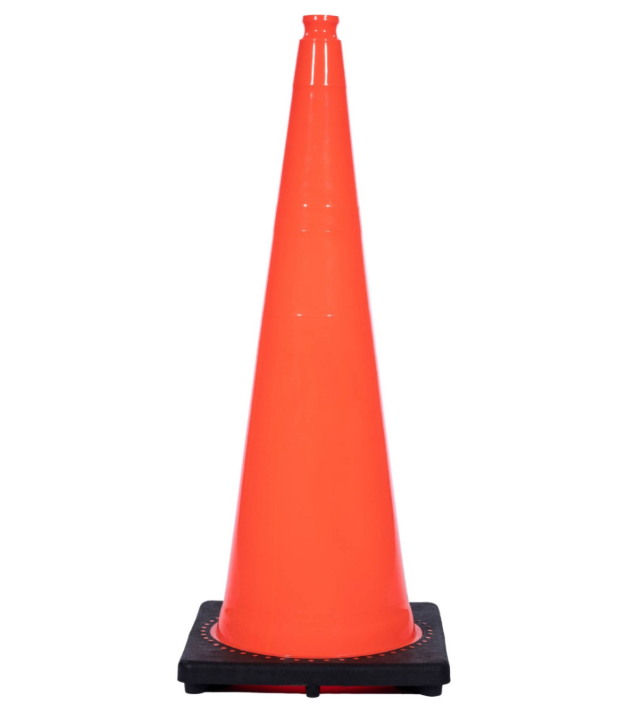 36" Traffic Cones - Reflective and Plain