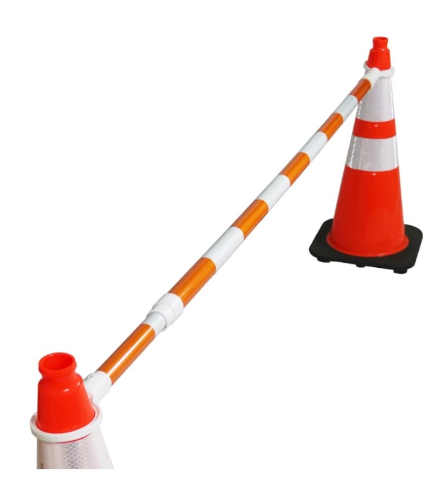 Traffic Cone Bars - 6-10 FT Adjustable Length