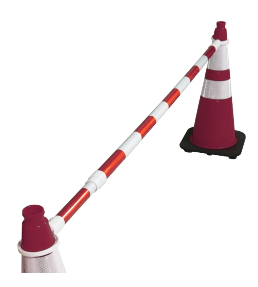 Traffic Cone Bars - 6-10 FT Adjustable Length
