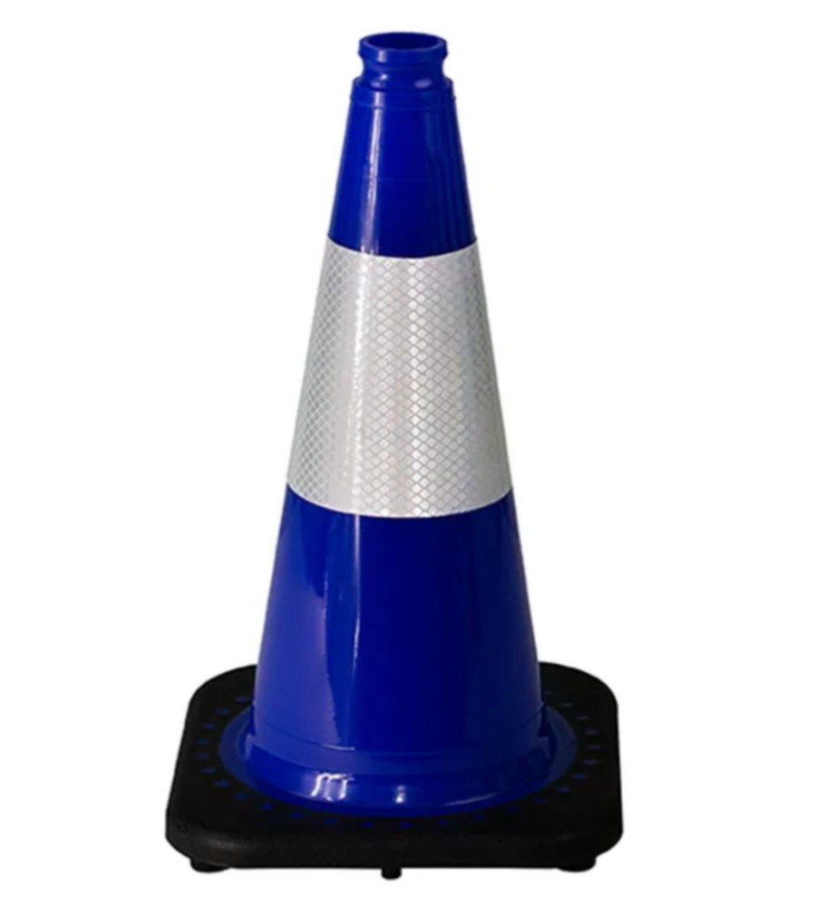 18" Traffic Cones - Reflective and Plain