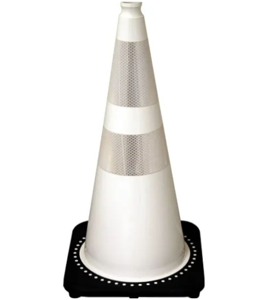 28" Traffic Cones - Reflective and Plain