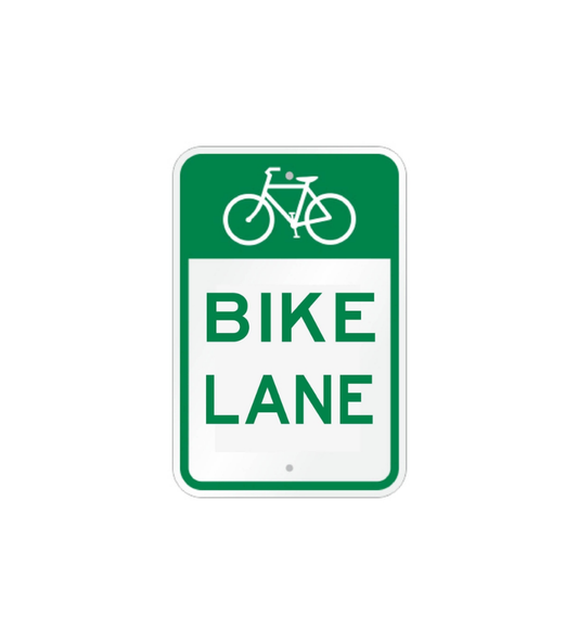 8"x10" Bike Lane Sign
