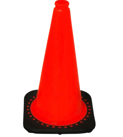 18" Traffic Cones - Reflective and Plain