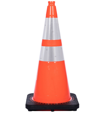 28" Traffic Cones - Reflective and Plain