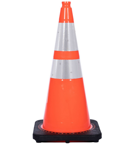 28" Traffic Cones - Reflective and Plain