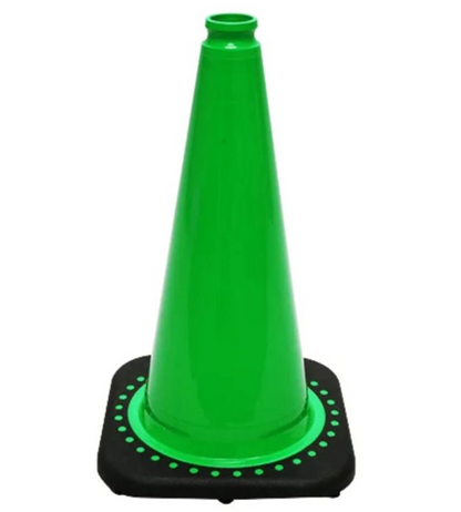 18" Traffic Cones - Reflective and Plain