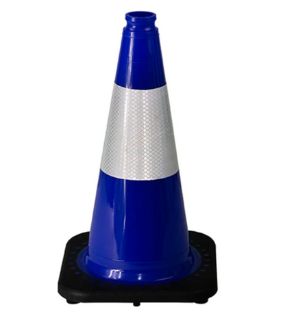 18" Traffic Cones - Reflective and Plain
