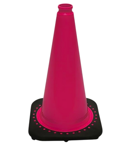 18" Traffic Cones - Reflective and Plain