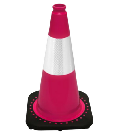 18" Traffic Cones - Reflective and Plain