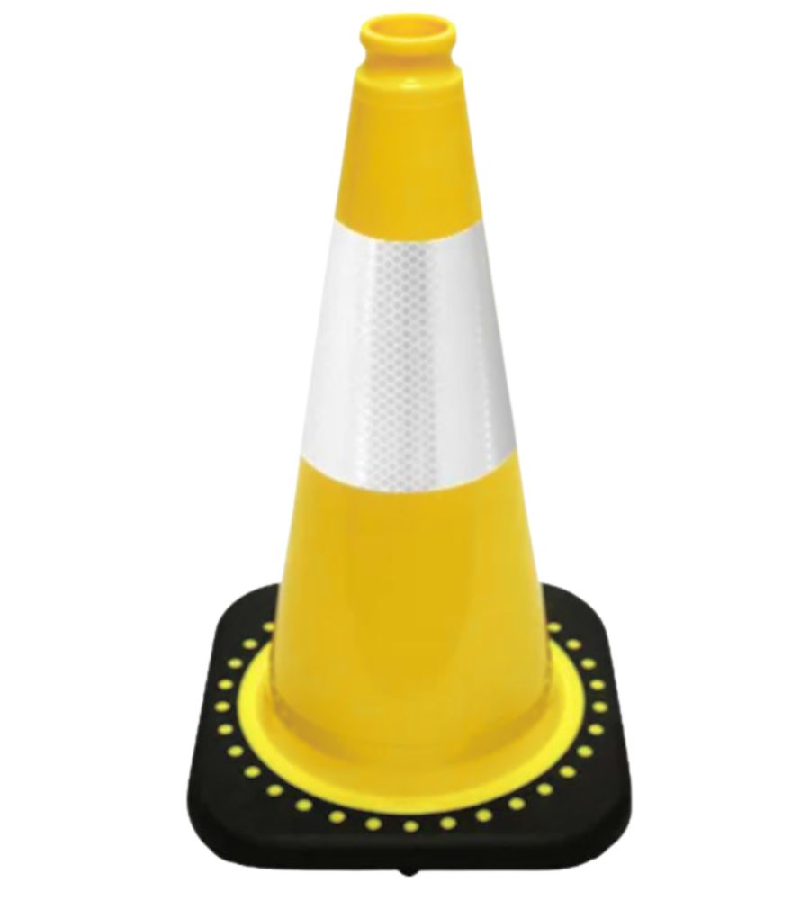 18" Traffic Cones - Reflective and Plain