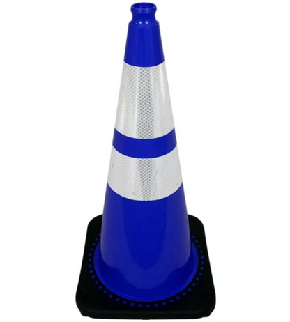 28" Traffic Cones - Reflective and Plain