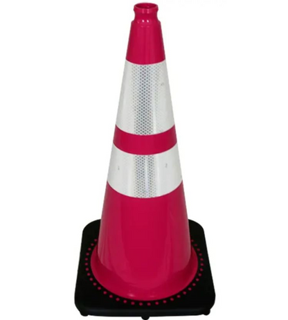 28" Traffic Cones - Reflective and Plain