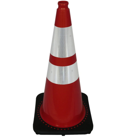 28" Traffic Cones - Reflective and Plain