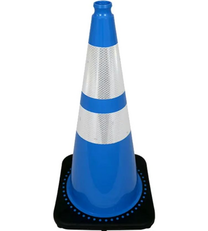 28" Traffic Cones - Reflective and Plain
