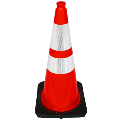 28" Traffic Cones - Reflective and Plain