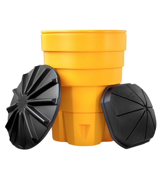 Crashgard Sand Barrel - Complete with Lid & Insert