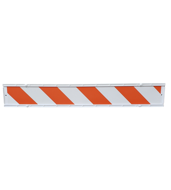 A-Frame Plastic Rail - 6FT - Double-Faced Hi-Intensity Reflectivity ...