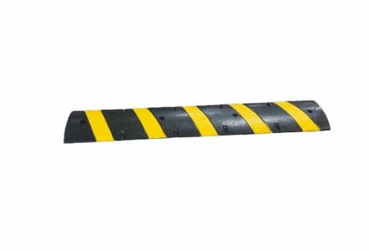 Speed Bump | 6ft | Black With Yellow Stripes