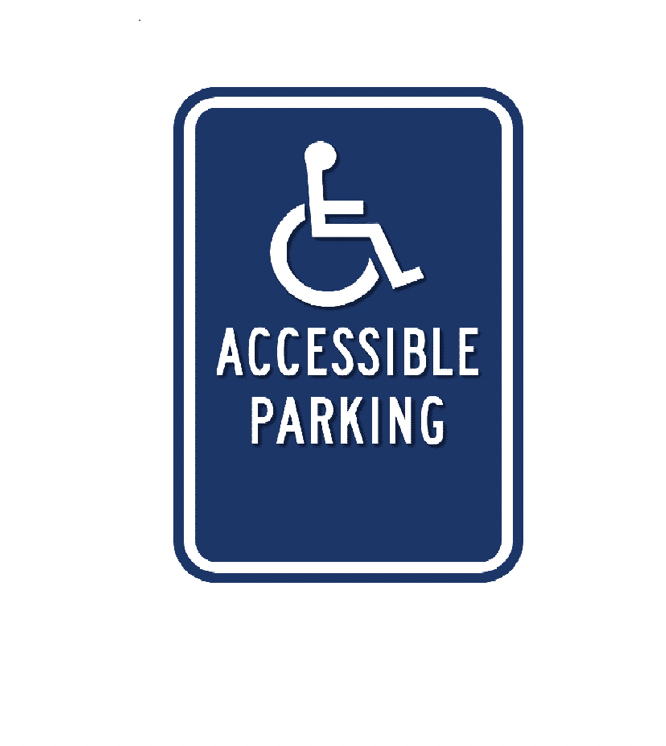 Blue Handicap Parking