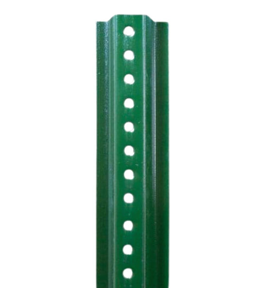 U-Channel Sign Posts - Green & Galvanized