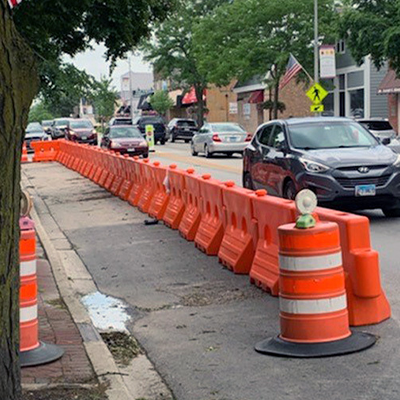 Water Filled Barrier